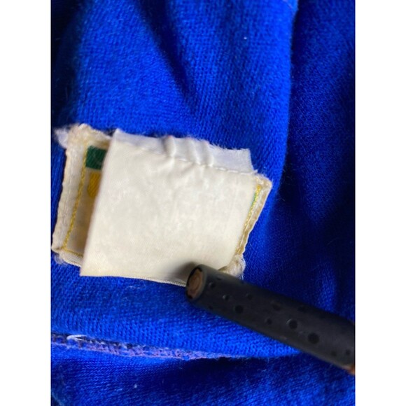 Vintage Net Worth Mens Sz L Varsity Tennis Jacket  Triple Knit - Picture 9 of 10